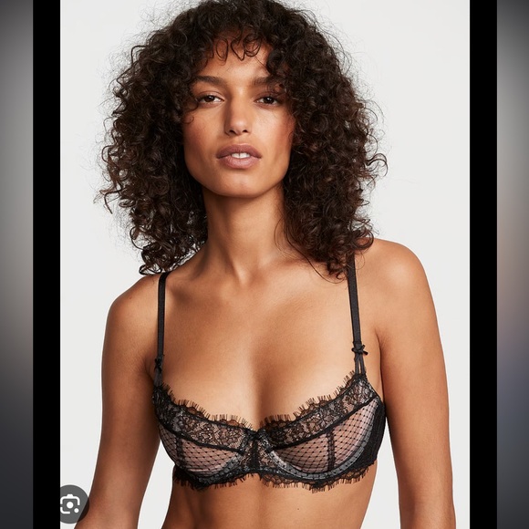 NWT Victoria’s Secret Wicked Lace Unlined Balconette Bra - Picture 1 of 8